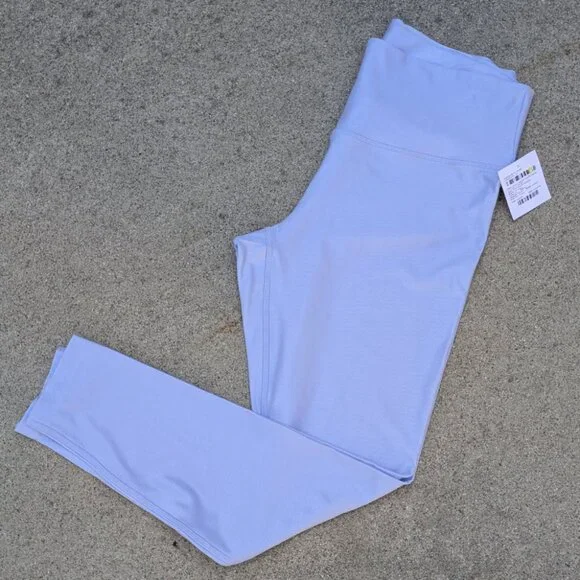 Women's High-Rise Shine Rib Leggings All In Motion XXL - Picture 2 of 11